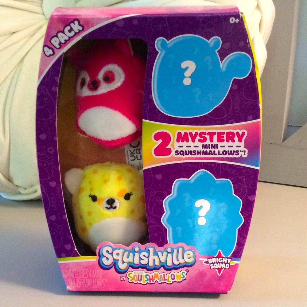 Squishville Squishmallows 4 pack